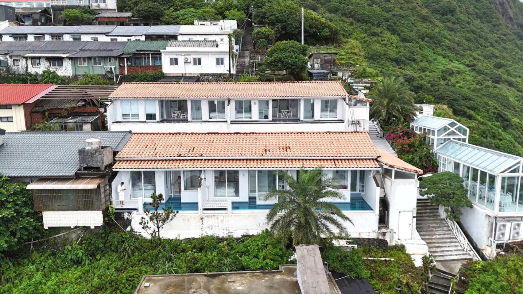 Ample Villa 小希臘民宿 New Taipei City エクステリア 写真